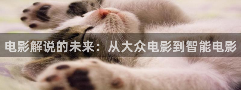 灰灰影院秋霞：电影解说的未来：从大众电影到智能电影
