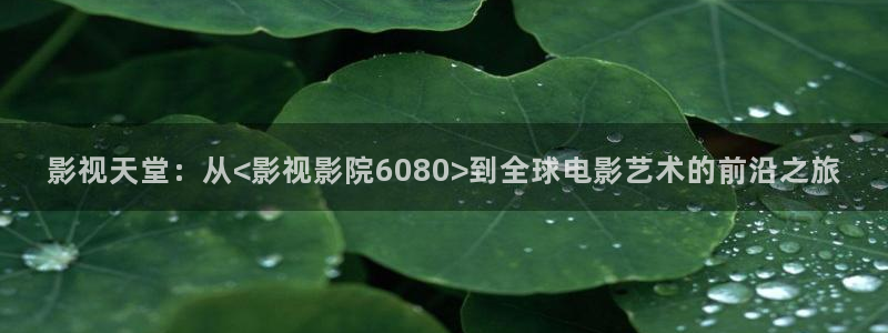 秋霞电影网tv：影视天堂：从<影视影院6080>到全球电影艺术的前沿之旅
